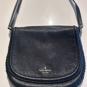 Kate Spade Black Leather Crossbody
